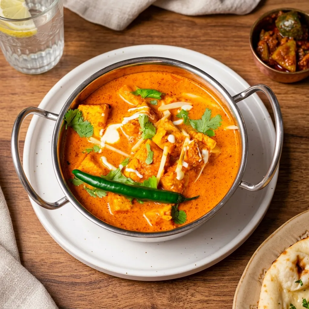 Paneer Tikka Masala at Indian Craft Authentic Indian Restaurant in Edgemont, Edmonton
